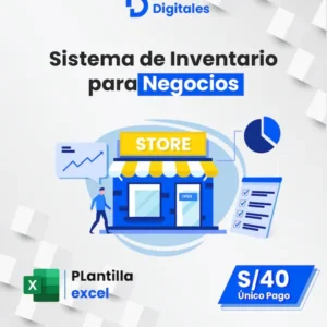 EXCEL - GESTIÓN DE INVENTARIO PARA NEGOCIOS