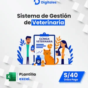 EXCEL - GESTION DE VETERINARIA
