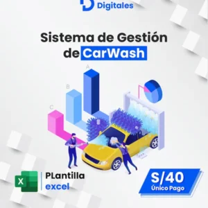 EXCEL - GESTIÓN DE CARWASH